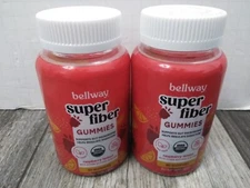 Bellway Raspberry Lemon Super Fiber Gummies 60-EA (2PK BUNDLE)