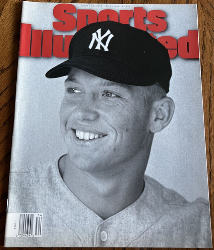 21 de agosto de 1995 Mickey Mantle New York Yankees DEPORTES ILUSTRADOS SIN ETIQUETA