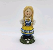Vintage Country Girl Figurine 2 34 Vintage Country Girl Figurine 2 34