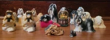 Shih Tzu Dog Figurines Ornament Sherratt & Simpson LOT OF 14