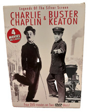 Charlie Chaplin/Buster Keaton - Legends of the Silver Screen (DVD, 2004, 2-Disc