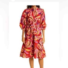 Farm Rio Banana Juice Chemise Women’s Dress