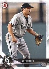 Jake Burger 2018 Bowman #BP37 Prospects Chicago White Sox
