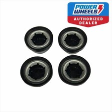 Power Wheels Fisher Price .437 Black Cap Push Nut Retainer 4 PACK GENUINE