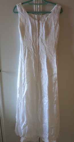 True Vintage Brautkleid 60er, Hochzeit-Fasching-Karneval, Gr, XS/S, mit Zubehör - Bild 22 von 24