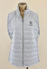 UNDER ARMOUR GOLF ATLAS NWT Women XL Gray Full Zip Insulated TPC Scottsdale Vest