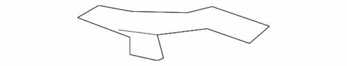 Sello de capó derecho para Ford Super Duty 2008-2010 (P/N 8C3Z-16A238-A)