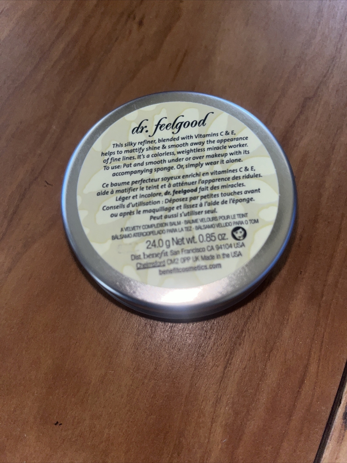 Benefit Cosmetics Dr. Feelgood Velvety Complexion Balm eBay