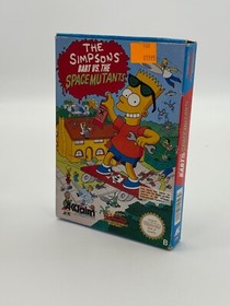 The Simpsons: Bart vs. The Space Mutants Nintendo NES Gut - Sehr gut CIB OVP