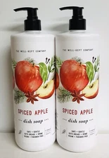 2-Pack Home & Body Co. ~ Spiced Apple Dish Soap 32 fl oz Each
