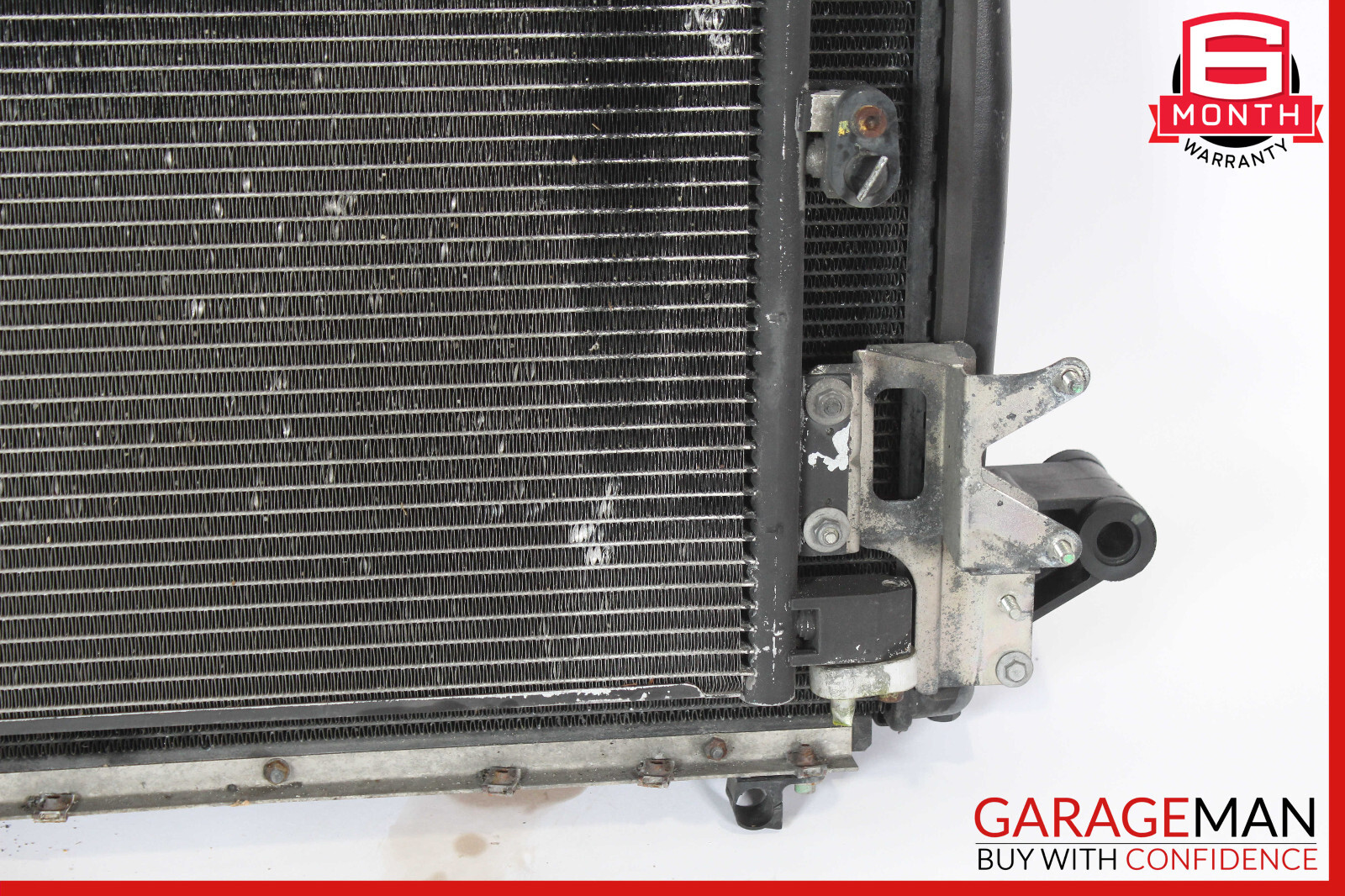 08-16 Maserati GranTurismo 4.2L Water Cooling Radiator A/C Condenser OEM