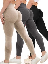 Women's Soft Workout Leggings High Waisted Smile Contour Seamless Gym Yoga Pants