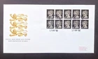 GB 17.04.1990 £2 10x20p Penny Black Booklet Pane on First Day Cover, Windsor SHS