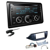 Pioneer Autoradio CD Bluetooth USB Einbauset FüR KIA Cee'd Ab 2012 Schwarz