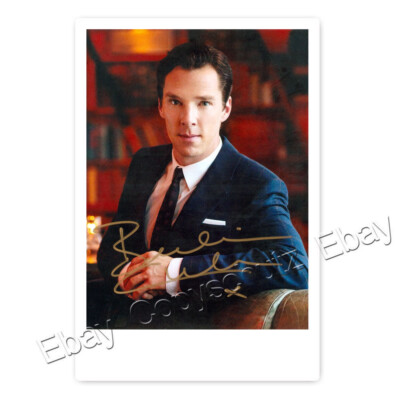 Benedict Cumberbatch aus der Serie Sherlock - Autogrammfotokarte [A07]