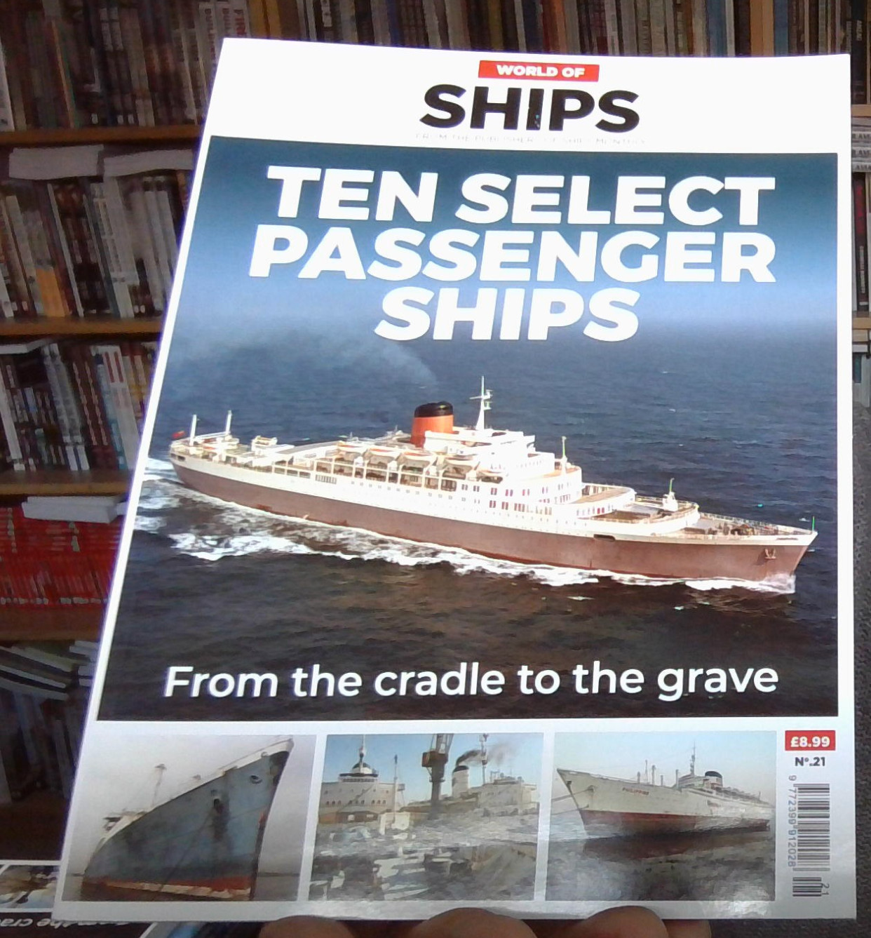 TEN SELECT PASSENGER SHIPS, FROM THE CRADLE TO THE GRAVE NEW FREE POST IN UK