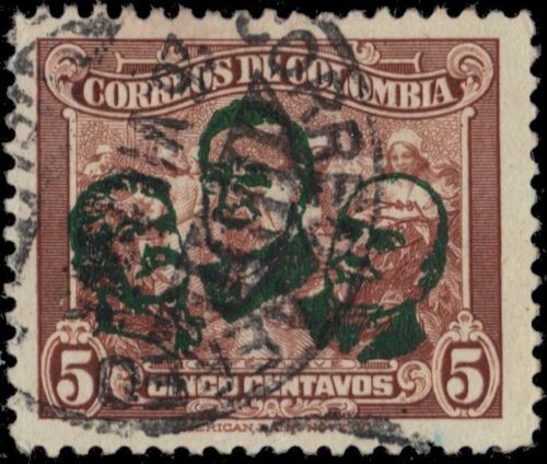 COLOMBIA 520 - World War II Victory "Statesmen" (pa77104) - Zdjęcie 1 z 1