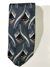 Gianfranco Ruffini Italy 100% Silk Men's Neck Tie - Classic Length - Made in USA