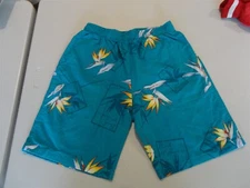 Vintage 80’s Birds In Paradise Found Hawaii Beach Hawaiian Rainbow Shorts Size M