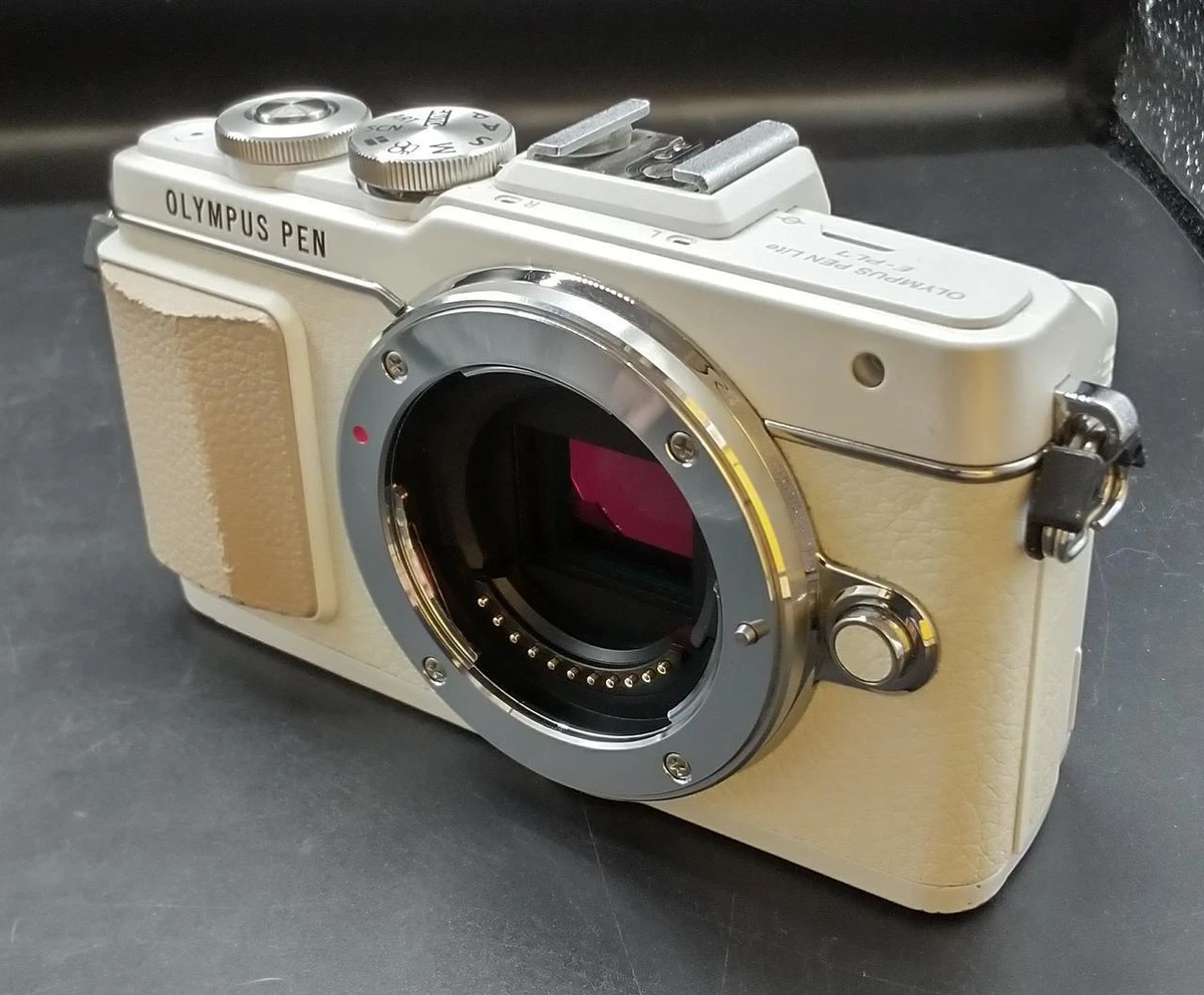 OLYMPUS PEN Lite E-PL7 16.0MP Mirrorless Digital Camera White Body