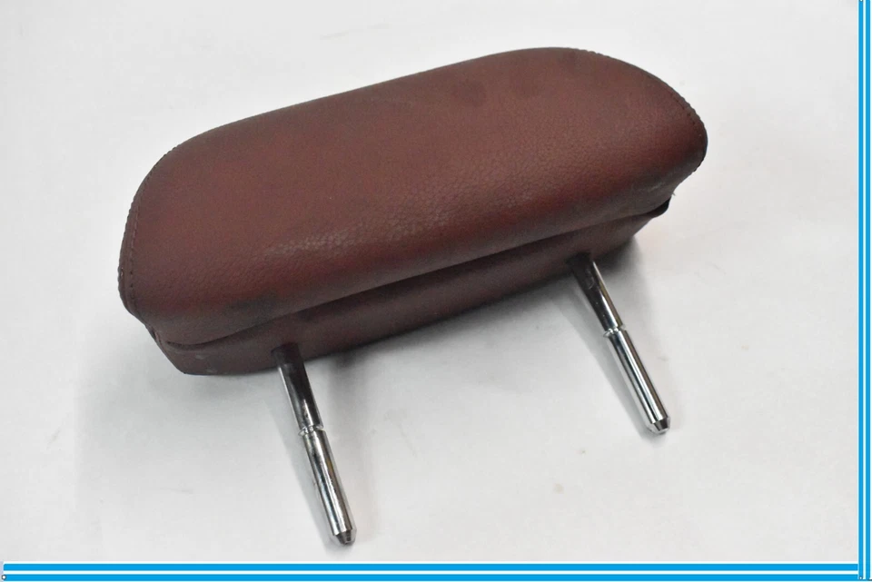 2005 BMW 645CI E63 ЗАДНЕЕ СИДЕНЬЕ ПОДГОЛОВНИК МЕРИНОСОВАЯ КОЖА ПОДХОДИТ СПРАВА ИЛИ СЛЕВА КРАСНЫЙ - Изображение 3 из 4