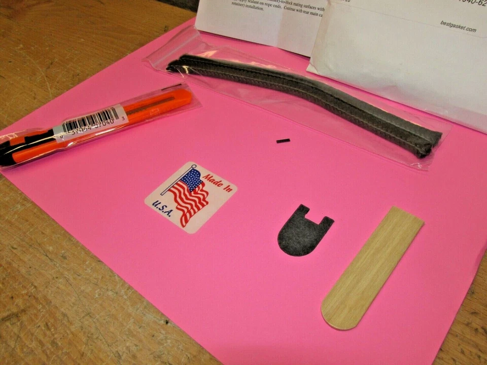 Chevrolet 1940-1962 + camión Chevy 216 235 261 L6 cilindro trasero sello de aceite principal Foto 3 de 4