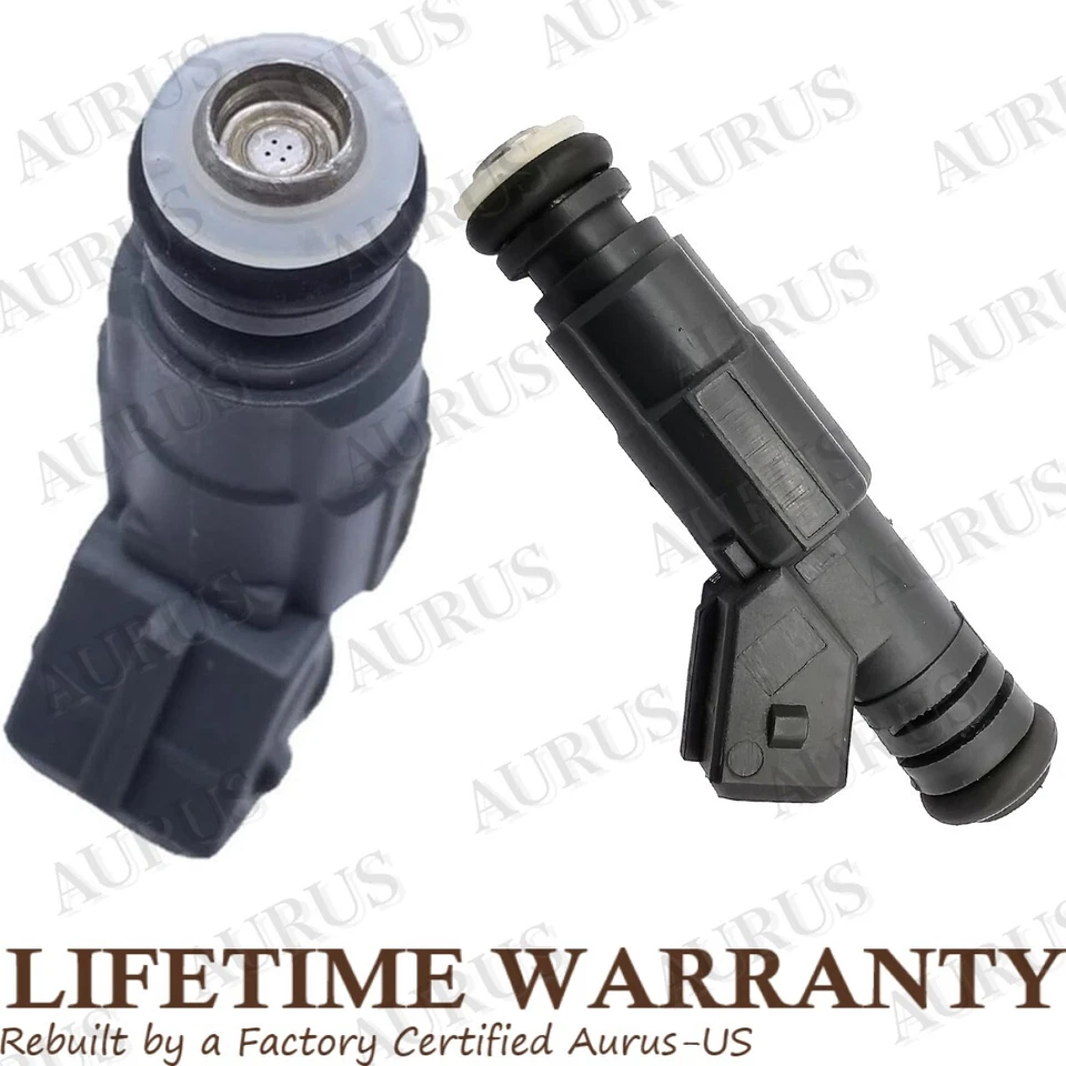 4 inyectores de combustible OEM BOSCH para 1999 2000 Mercury Mystique 2,0 L 0280155887 XS4UAA Foto 4 de 4