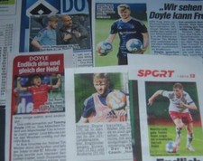 Thomas Doyle Tommy HSV CLIPPINGS REPORTS Collection Press