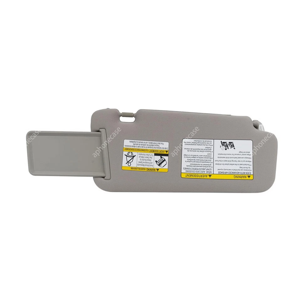 Driver Side Sun Visor Pad For Nissan Murano Grey Replace Assembly Sunshade Foto 4 de 4