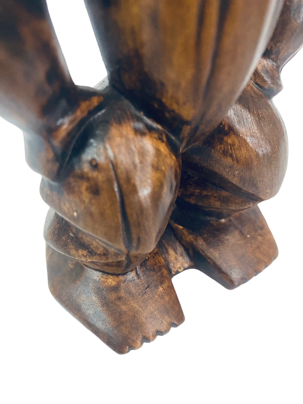 Vintage 1968 Treasure Craft Hawaii Hawaiian Ceramic Tiki God Sculpture 9.5"