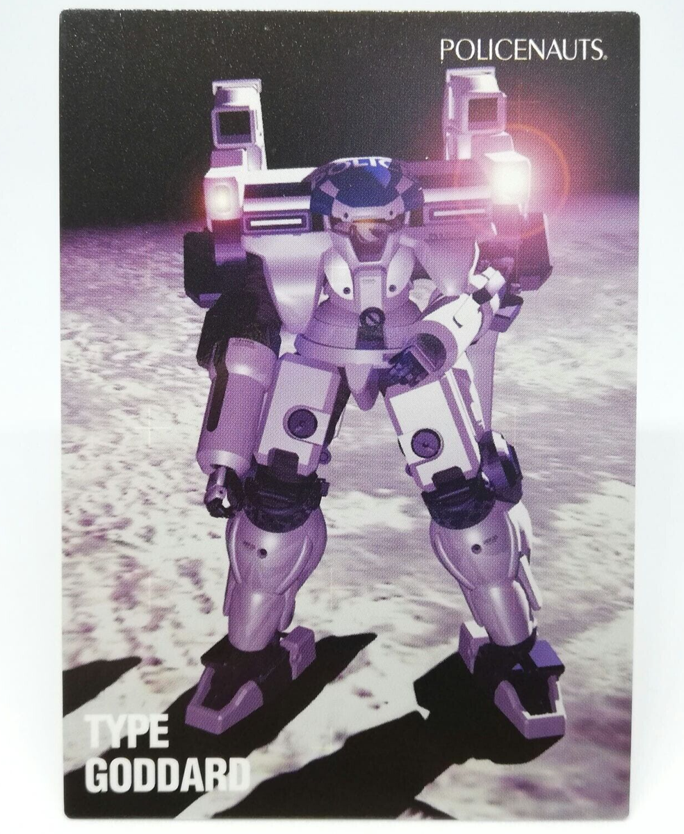 075 Type Goddard Card POLICENAUTS KONAMI HIDEO KOJIMA 1994 1988