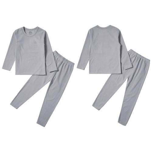 Kids Boys Girl's Shirt With Pants Set Striped Sleepwear Outdoor Causal Pyjama - Picture 39 of 83