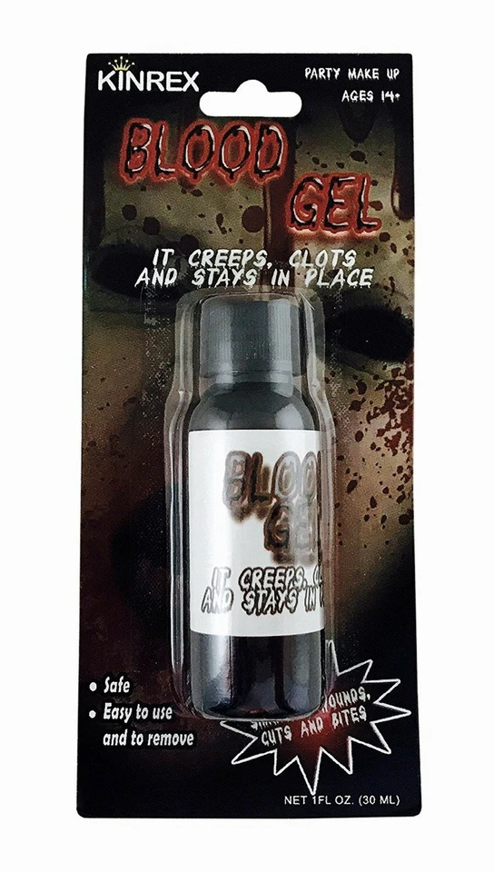 KINREX Fake Blood - Halloween Blood Gel - Vampire Blood - Make Up Party  - Image 2 of 3