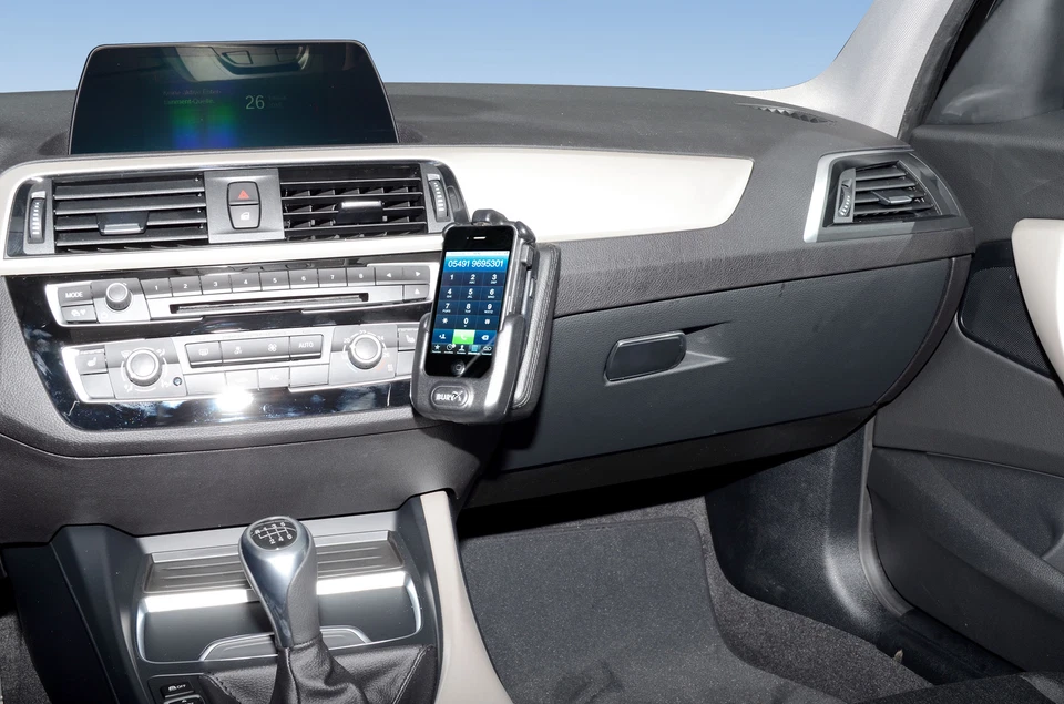 KUDA Cellulare Supporto 3195 Adatto per BMW 1er (F20/21) / 2er (F22/23) Da 07/ - Immagine 2 di 4