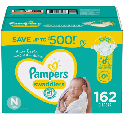 pampers swaddlers size 3 sam's club