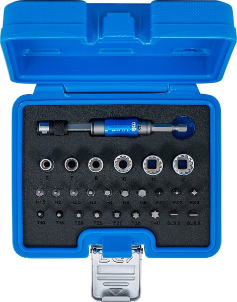 Bgs 26X Akkuschrauber Bit Bits SteckschlüSsel NüSse Gear Lock Schraubendreher-image
