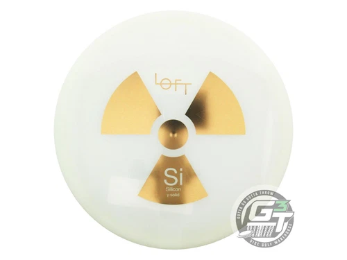 NEW Loft Discs Gamma Solid Glow Silicon 179g Gold Foil B Midrange Golf Disc