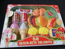Gourmet Play Let's Grab Dinner Quick Bite Delights 18 Piece Playset