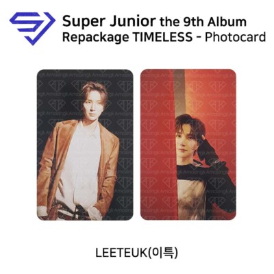 Super Junior 9th Album Repackage TIMELESS Official Photocard KPOP