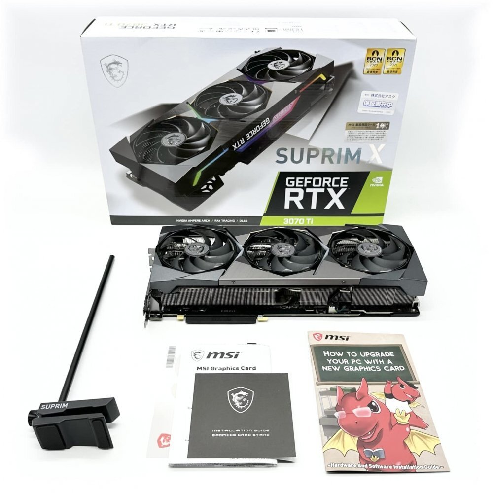 MSI GeForce RTX 3070 Ti SUPRIM X 8G Graphics Card VD7700【Near