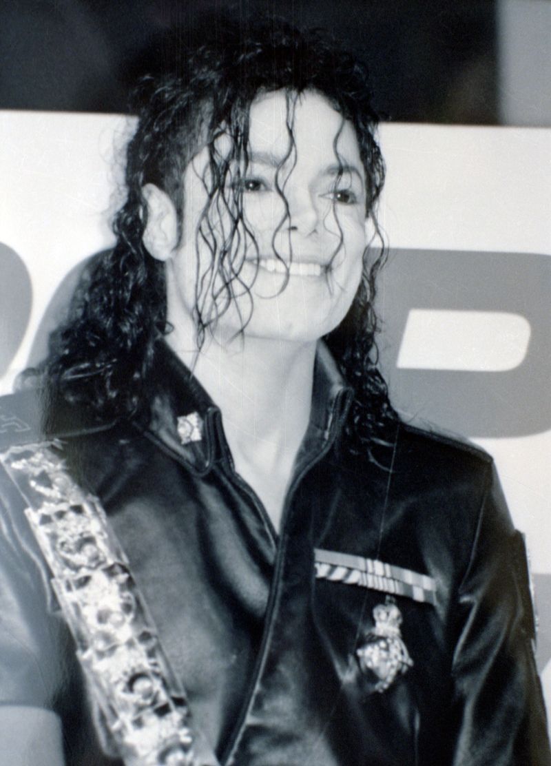 Lot of (6) MICHAEL JACKSON Live Candid Duplicate 35mm Photo