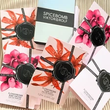 VIKTOR & ROLF CHOOSE FLOWERBOMB SPICEBOMB GOOD FORTUNE TIGER SPRAY SPLASH SAMPLE