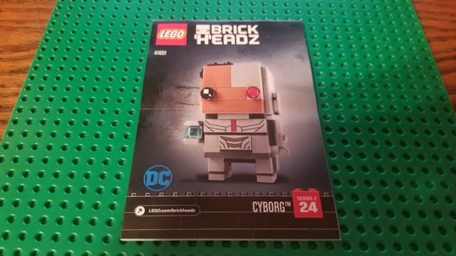 LEGO BrickHeadz DC Justice League Cyborg 41601 - Instruction Manual Only | eBay