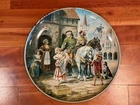 LARGE VINTAGE STYLE FALSTAFF BEER ADVERTISING PAINTED METAL SIGN 24 INCH ROUND