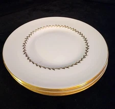 Vintage Elegant Royal Tuscan Golden Fern Bone China Set w/31 pieces