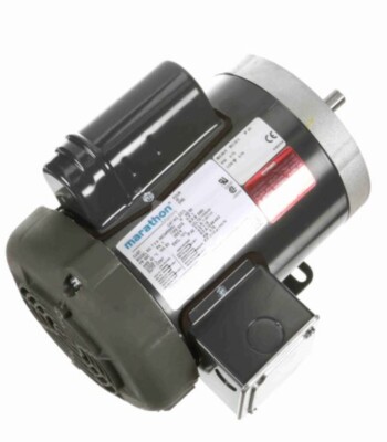 D313, 19YU99, Marathon  1 Phase TEFC C-Face Removable Base 1 HP (NEW-OLD STOCK)