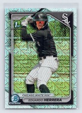 2024 Bowman Chrome #BCP-228 Eduardo Herrera Chrome Prospects Mojo Refractors