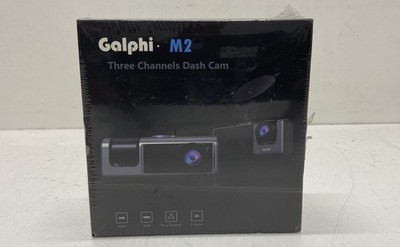 Galphi M2 Three Channel Dash Cam 1080P FHD WDR G-Sensor 24Hr Recording Sealed
