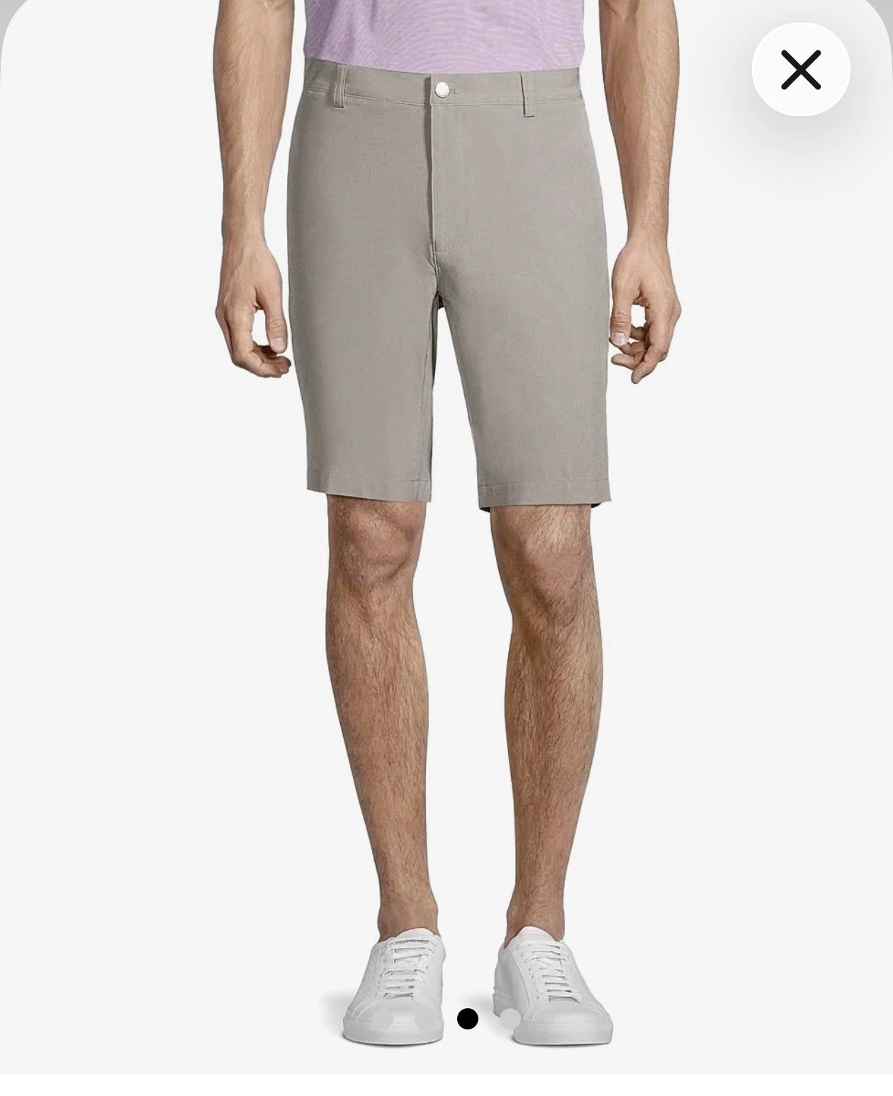 **NWT**Peter Millar Men's Shackleford Crown Sport Golf Shorts NWT Sz 34 Gray