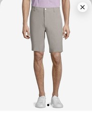 NWT Peter Millar Men's Shackleford Crown Sport Golf Shorts NWT Sz 34 Gray